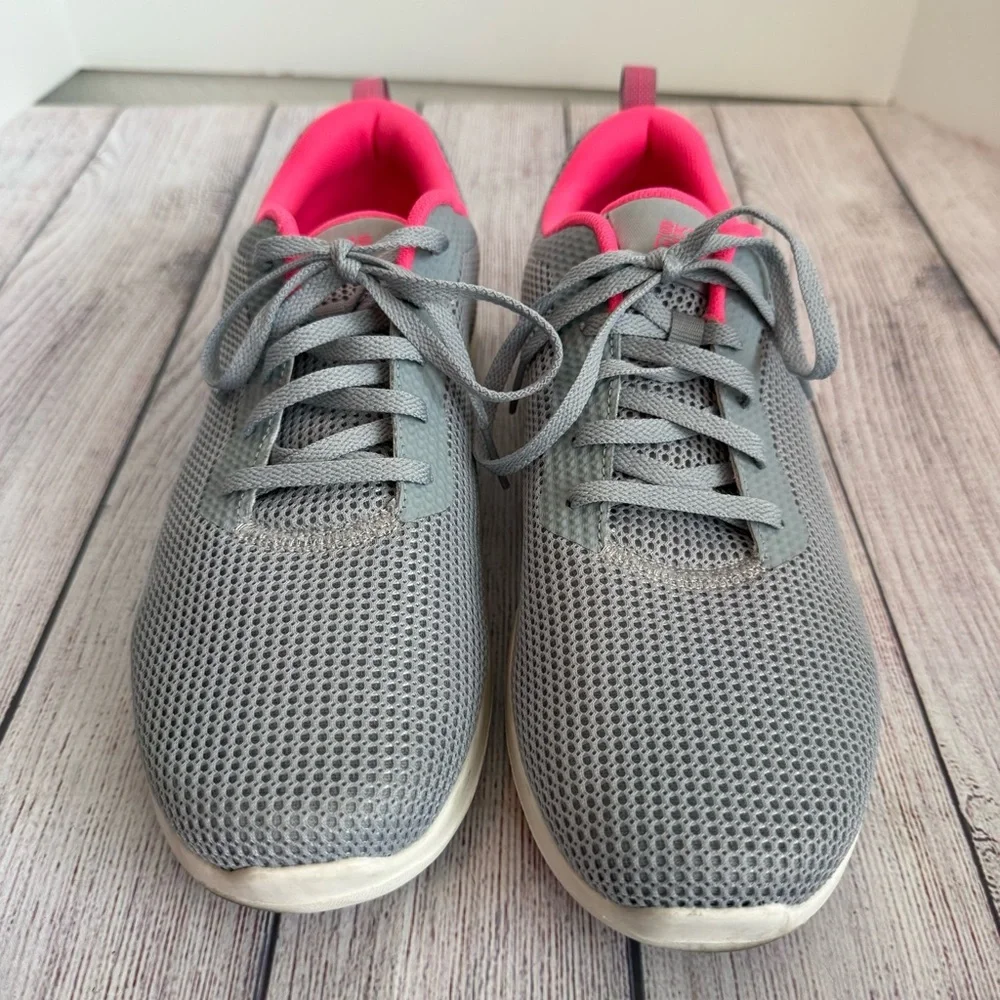 SKECHERS Go Walk Joy Upturn Sneaker Grey Shoes 10